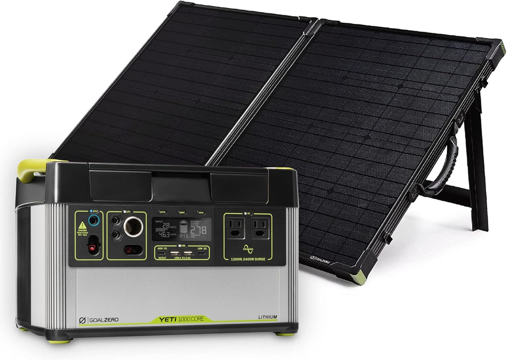 Portable Power Station 1000W Solar Generator A7
