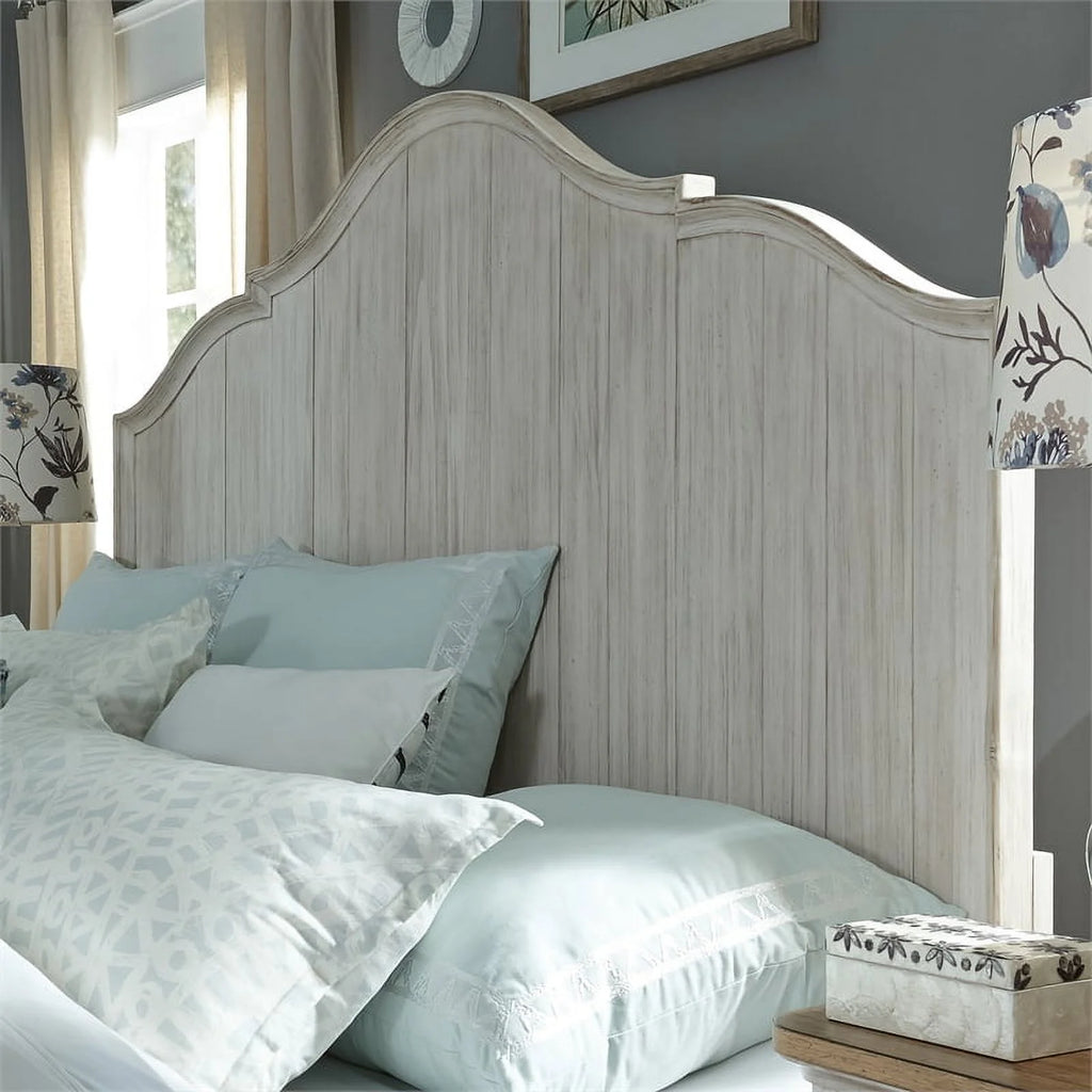 White King Panel Headboard Engineered Wood k7