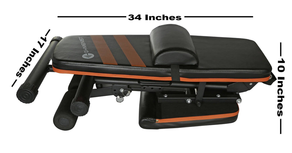 Adjustable Foldable Exercise Bench Compact Easy Carry A7k