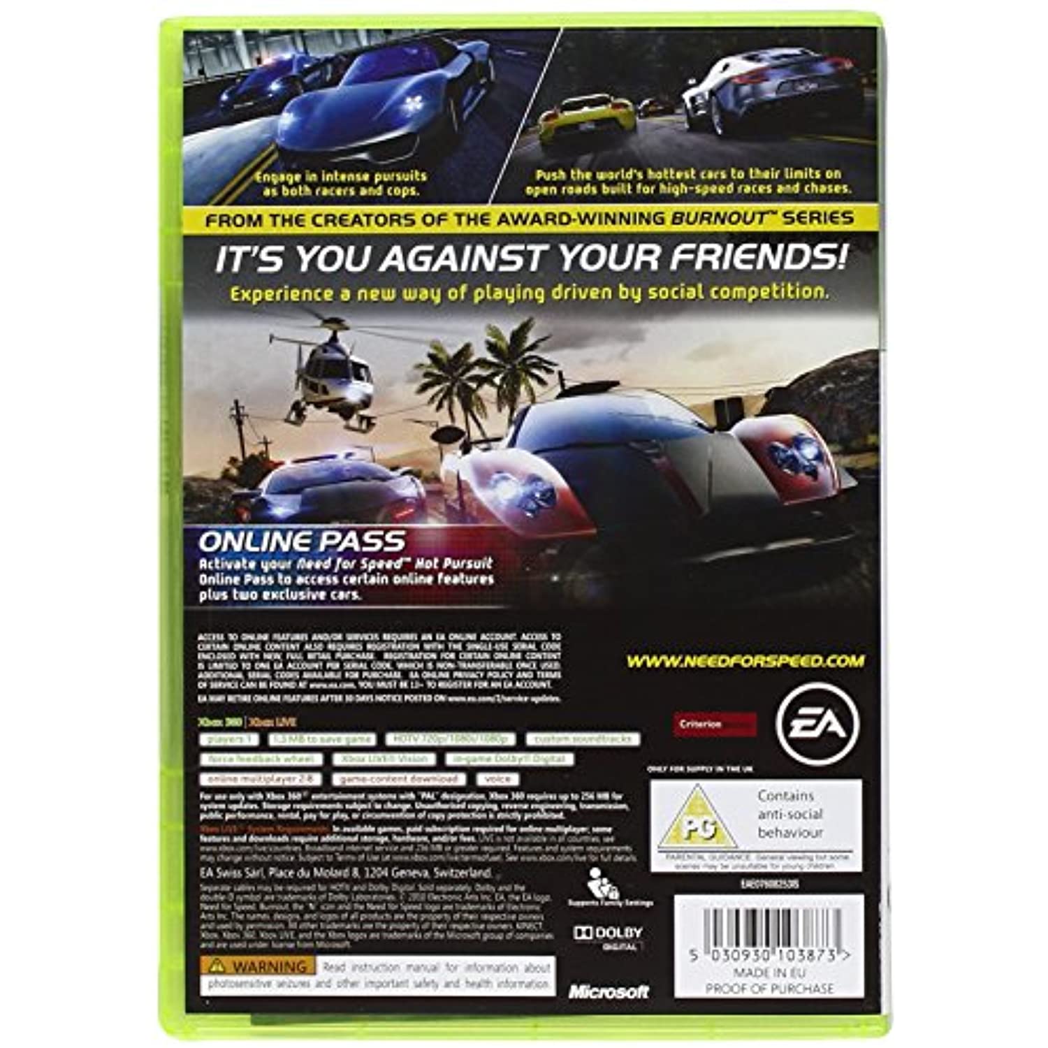 Racing Game Xbox 360 k7