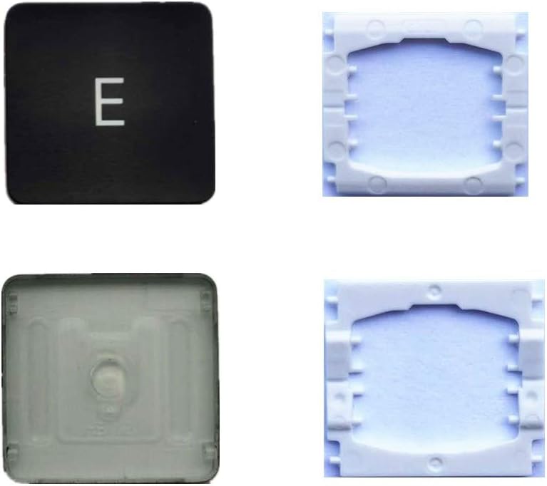 Replacement Individual E Key Cap and Hinges are Applicable for MacBook Pro A1706 A1707 A1708 Keyboard to Replace The E Key Cap and Hinge