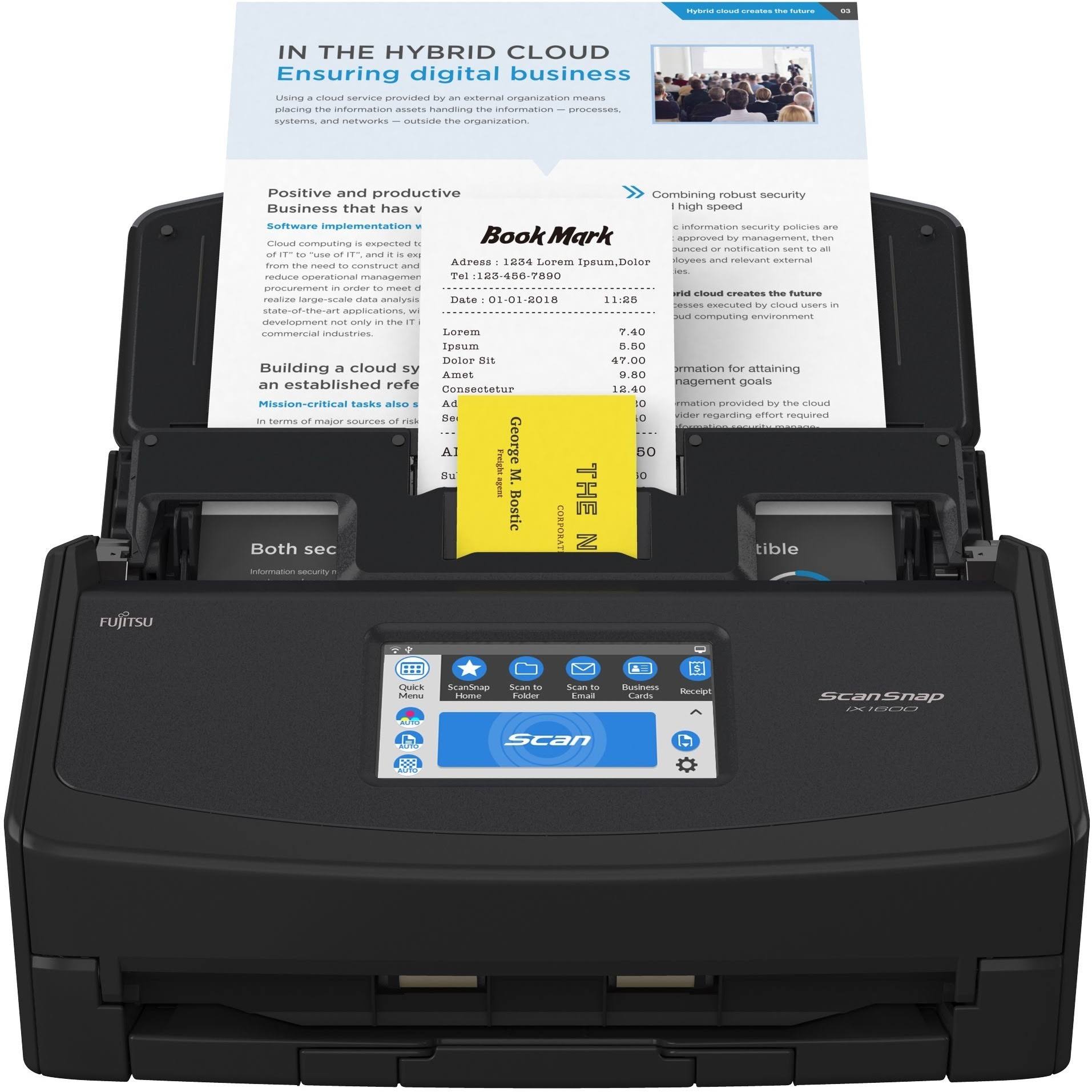Fujitsu ScanSnap iX1600 Scanner