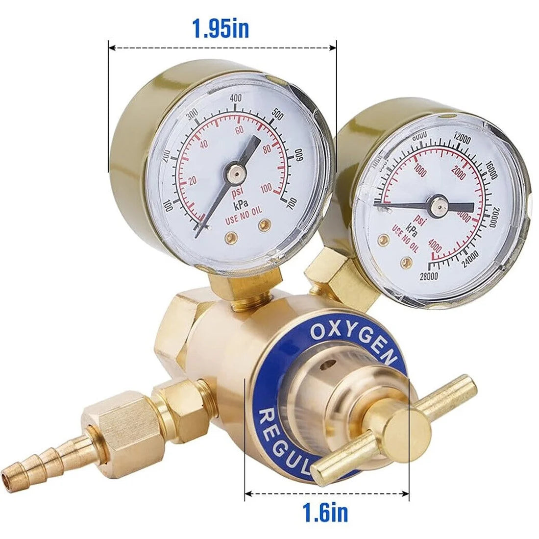 Welding Gas Regulators CGA540 CGA200 k7