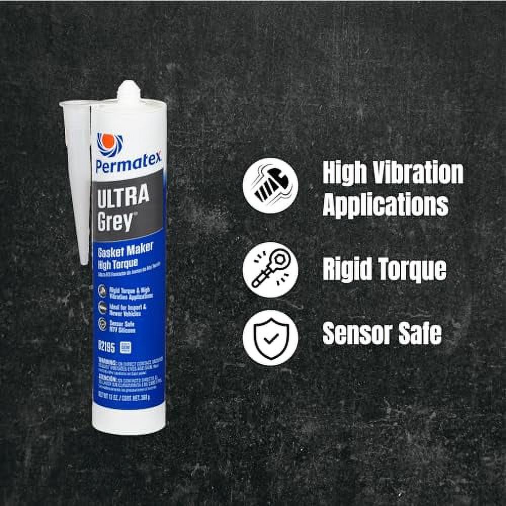 RTV Silicone Gasket Maker, Sensor Safe, 13 oz k7
