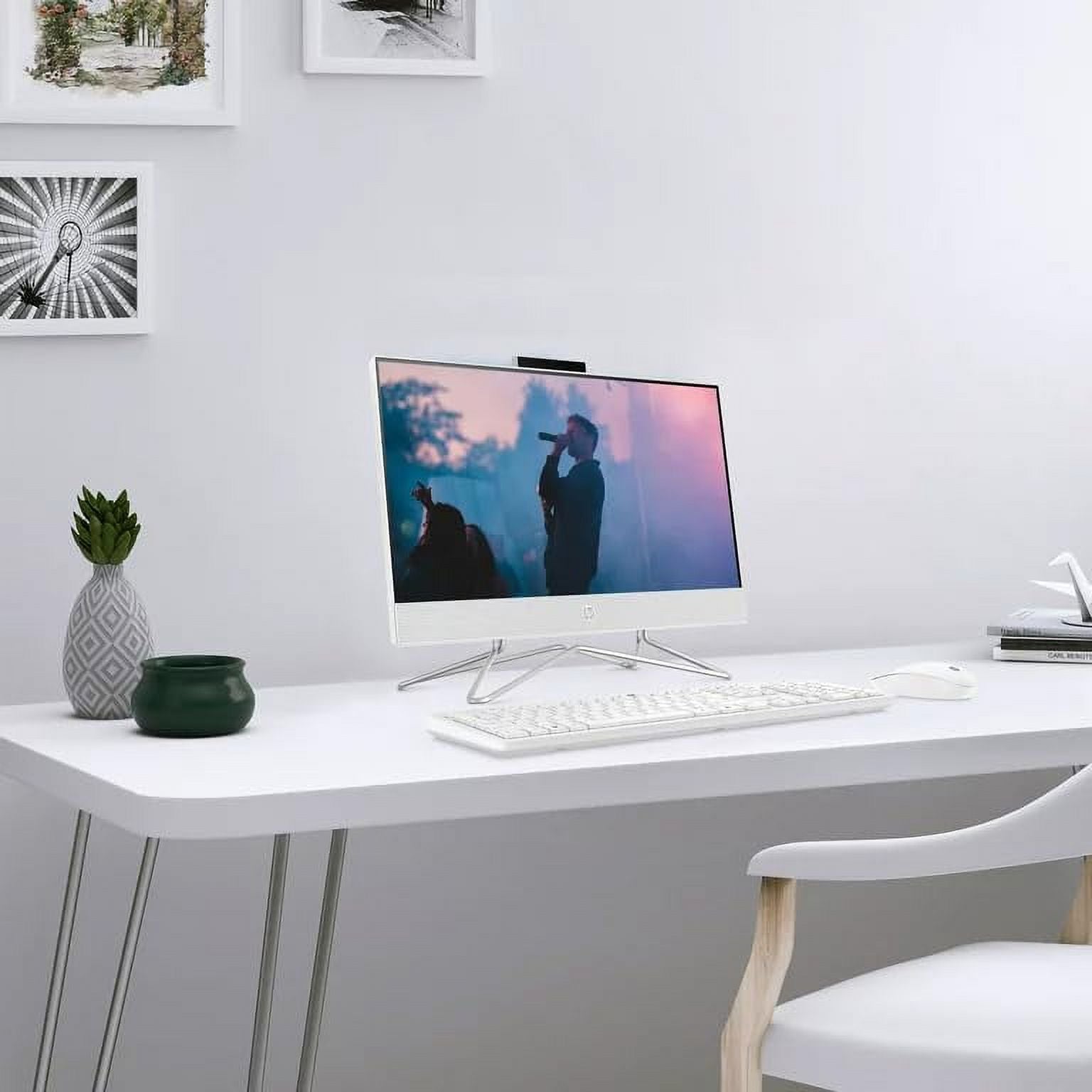 21.5" FHD All-in-One Desktop Pentium Silver 32GB 1TB SSD Windows 10 Pro k7