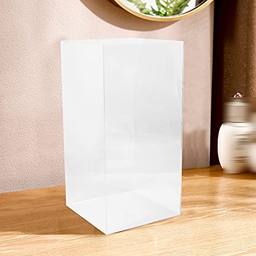Acrylic Display Case 3-Layer Bakery Pastry Cabinet for Donut Cookie Retail Counter 18.7x14.8x8.5in A7