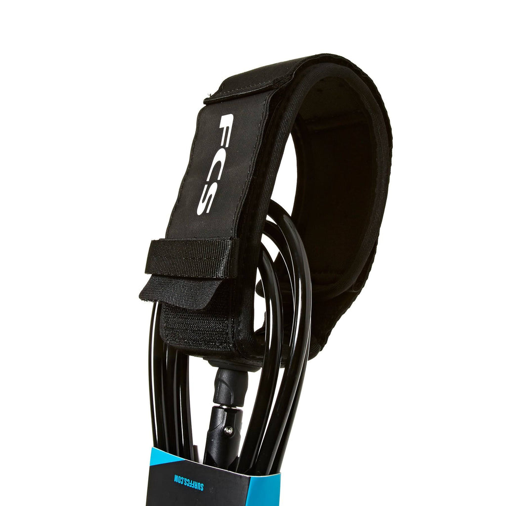 Longboard Leash Black 9ft Calf k7