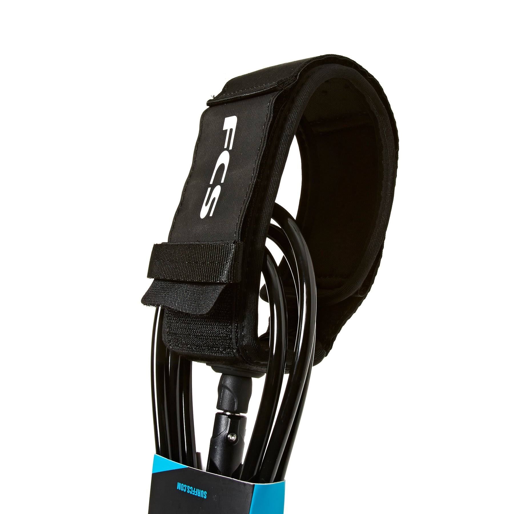 Longboard Leash Black 9ft Calf k7