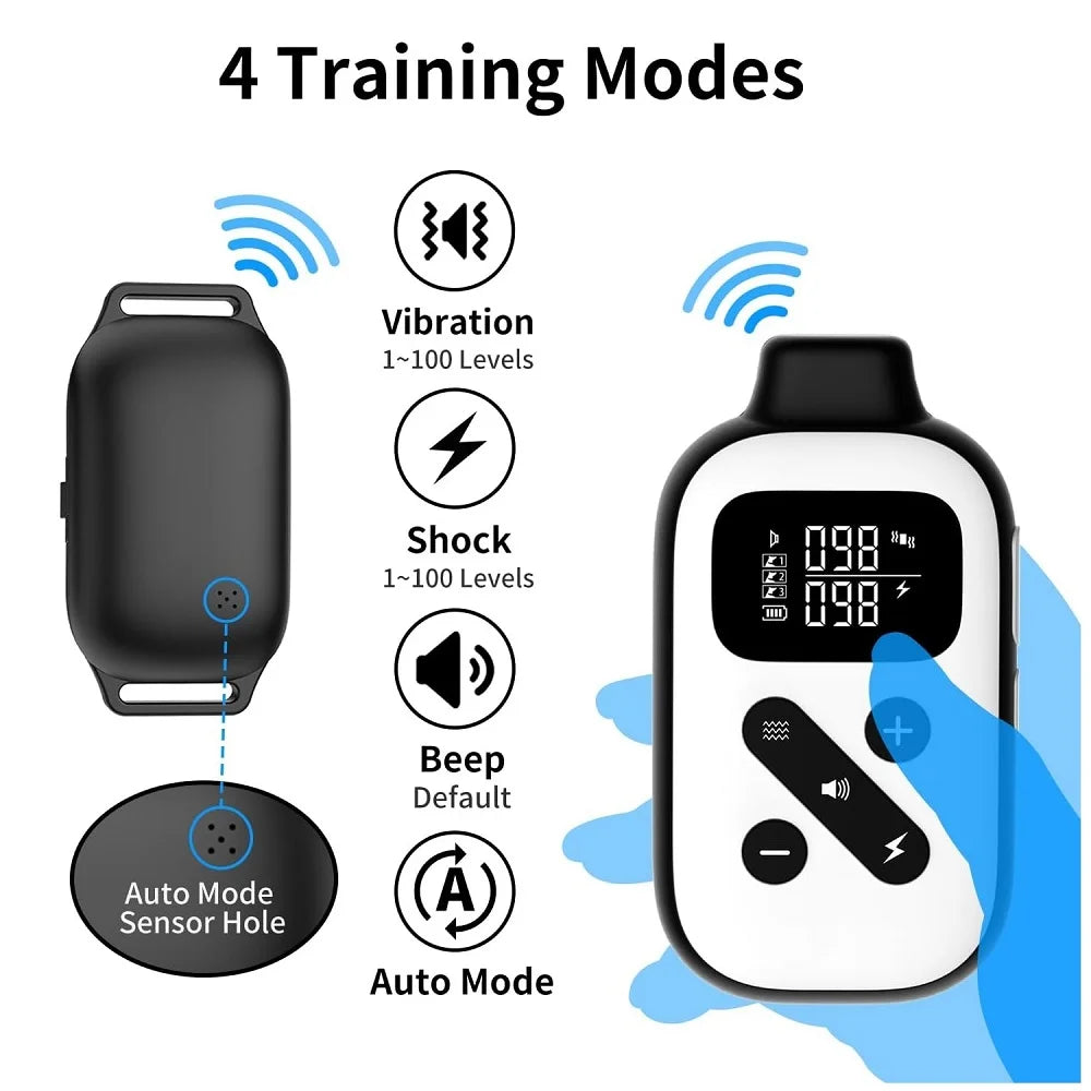 Dog Training Collar with Remote for 3 Dogs A7