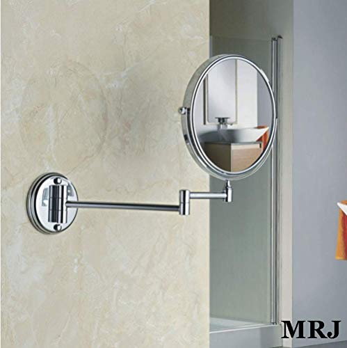 Wall Mounted Makeup Mirror 8 Inch Swivel 3X5X k7