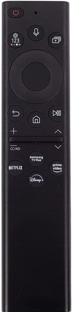 Replacement BN59-01385A Voice Control Enabled Remote Control for Samsung Smart TVs Compatible with Neo QLED, The Frame and Crystal UHD Series