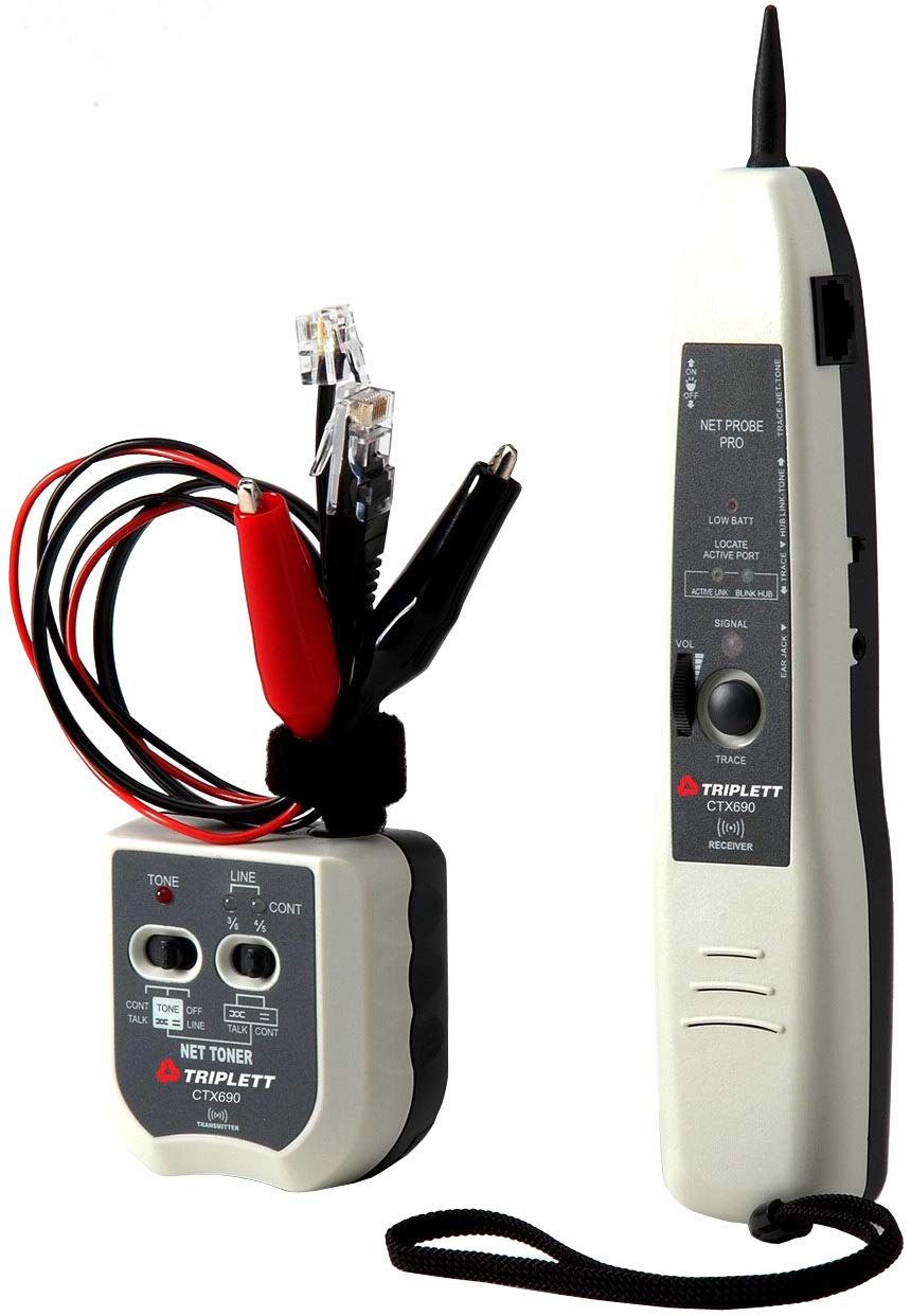 Tone and Probe Wire Trace Cable Test Kit r7K