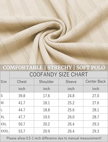 Men's Knit Polo Shirt Long Sleeve Casual Golf Top k7