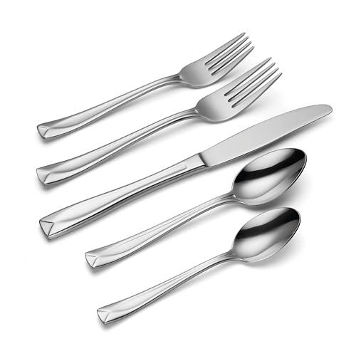 Flatware Set 45-Piece Service for 8 Silver A7