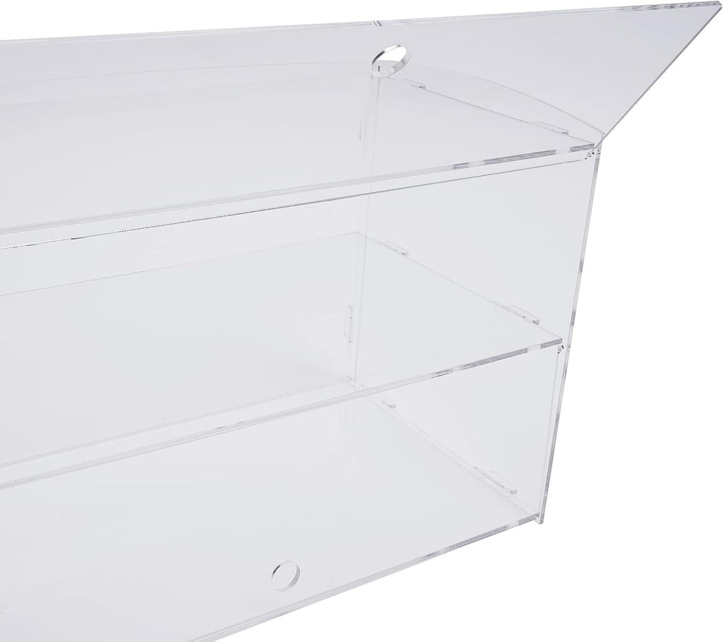 Acrylic Bakery Display Case 2 Tier A7