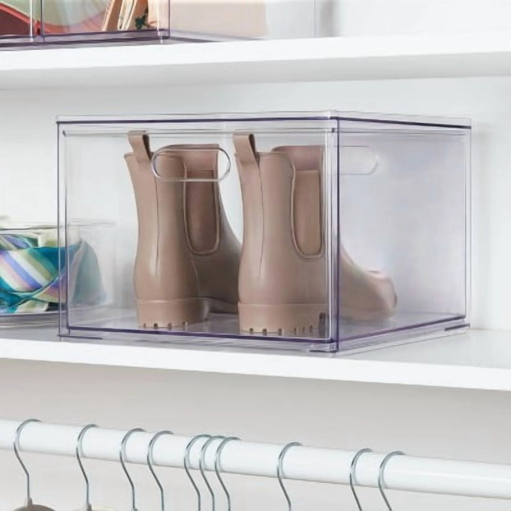 Clear Single Drawer Storage Bin A7