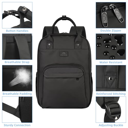 Nurse Backpack Waterproof Padded Medical Tote Bag with Removable Organizer a7