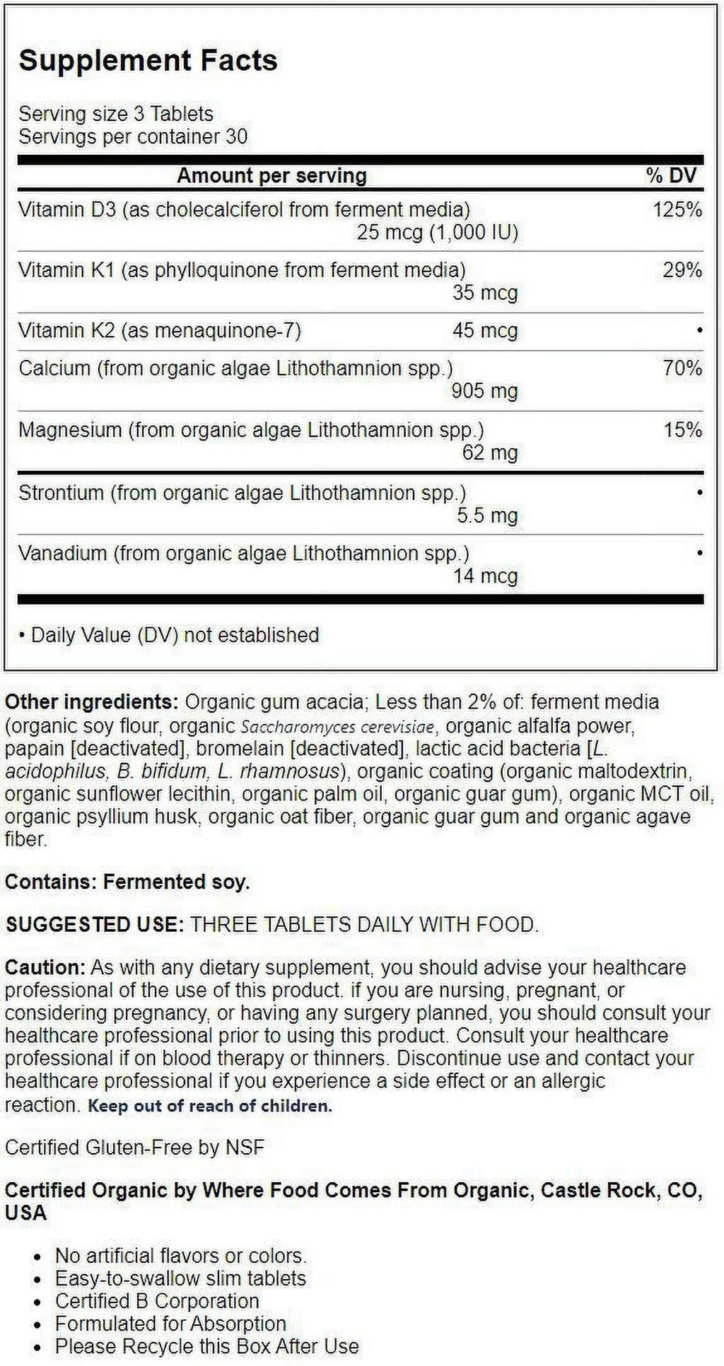 Calcium Slim Tabs 90 Ct k7