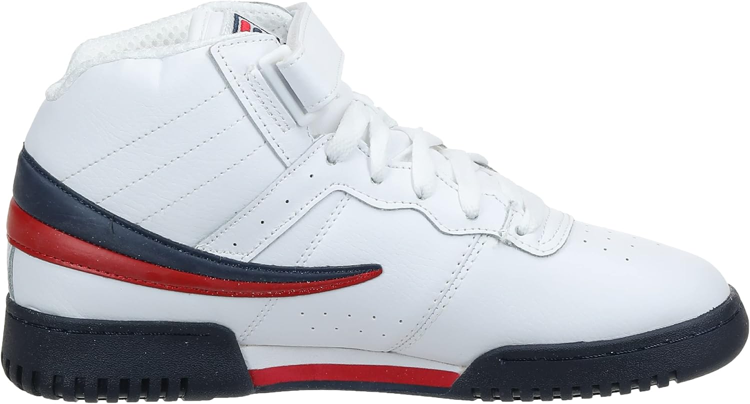 Men's Fashion Sneaker White Navy Red 10 M US k7