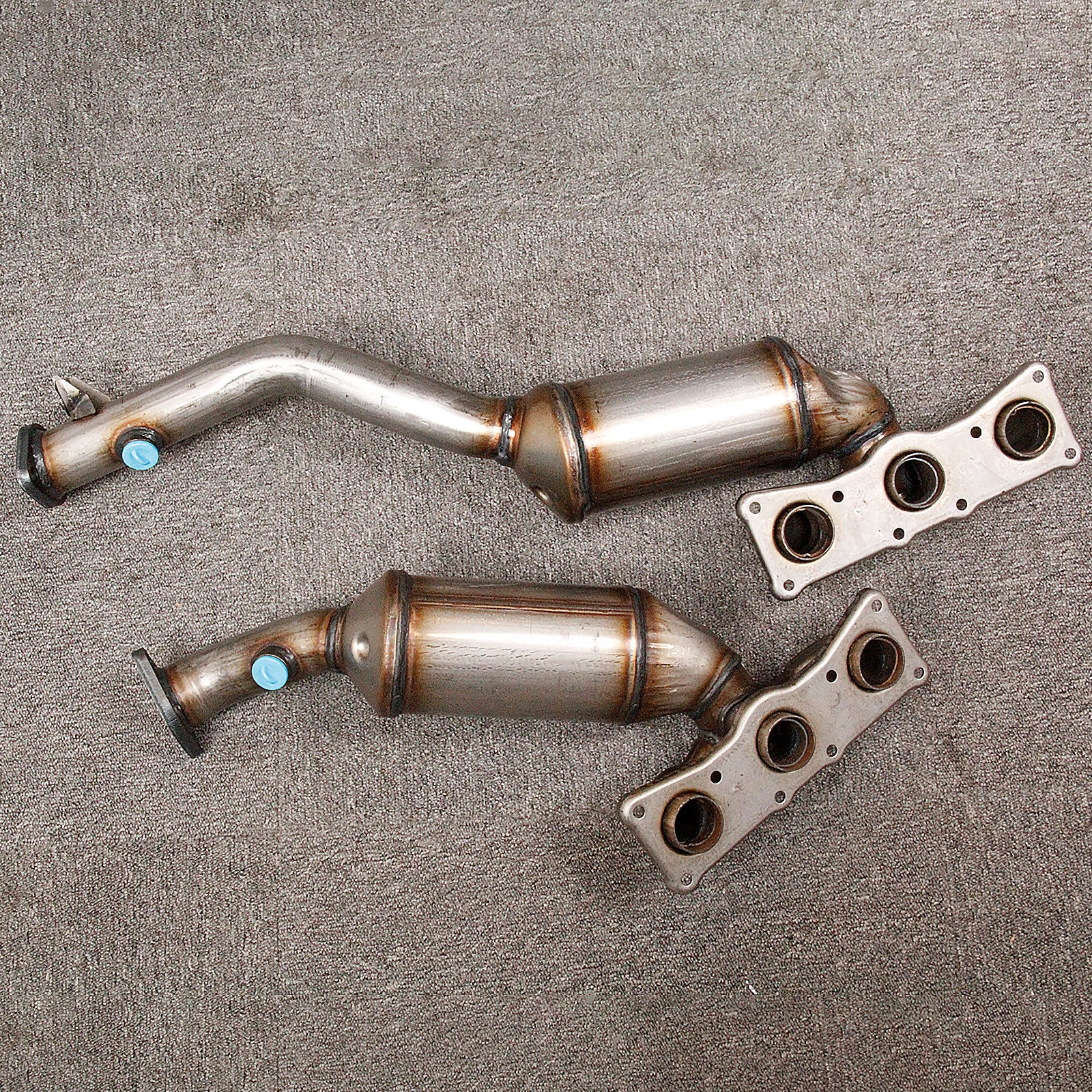 2 Front Manifold Catalytic Converter for 2007-2010 X5 Direct Fit k7