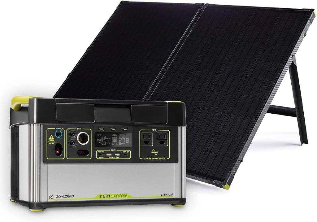 Portable Power Station 1000W Solar Generator A7