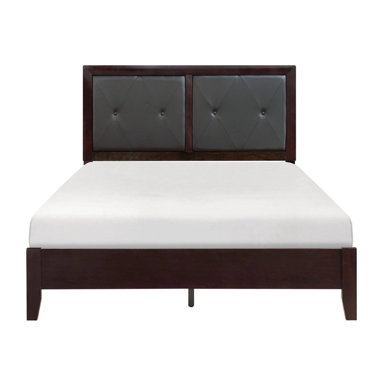 Full Bedroom Set 5pc Espresso Finish A7