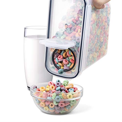 Airtight Cereal Storage Containers 6-Piece Set K7m