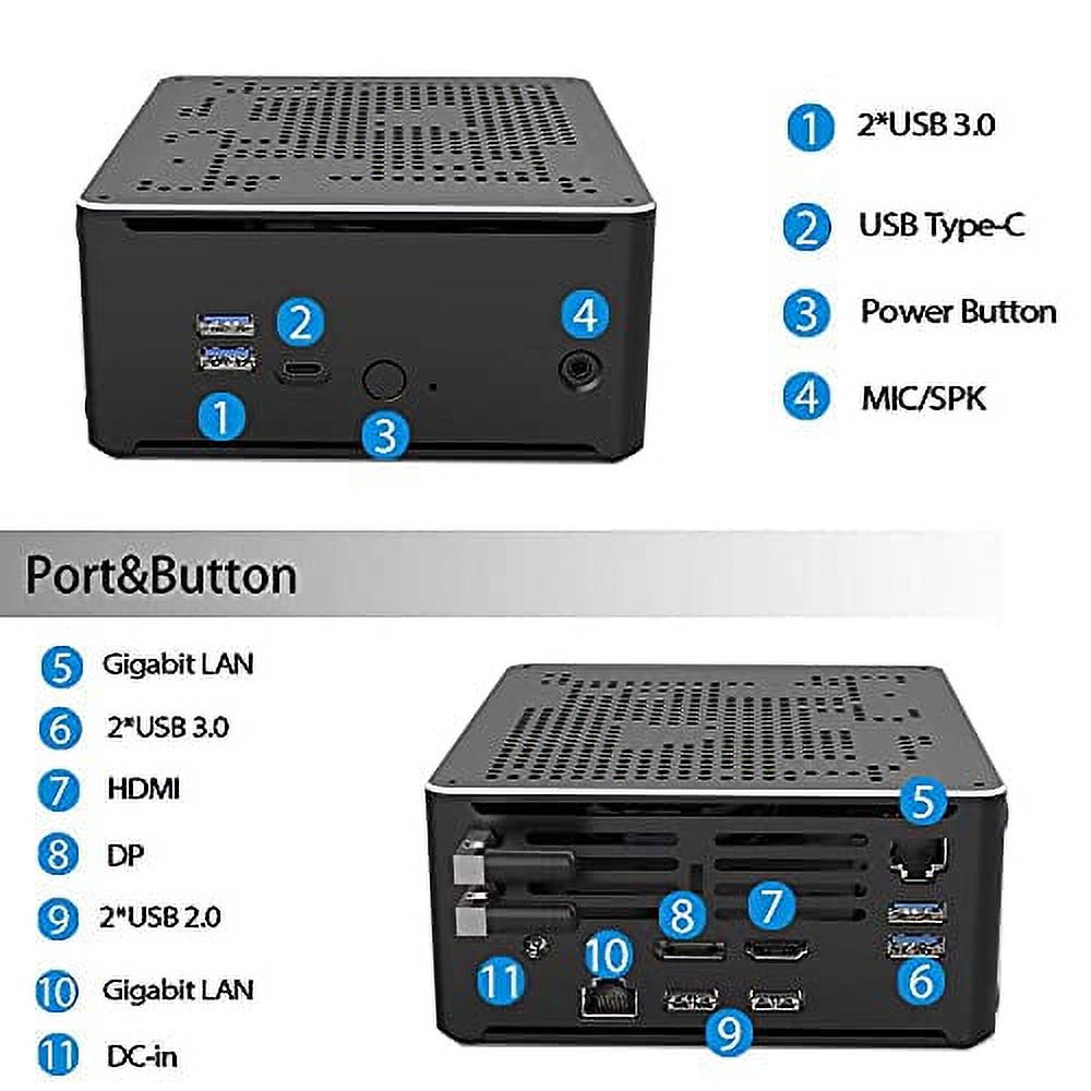 Mini PC Core i9 32GB RAM 512GB SSD A7