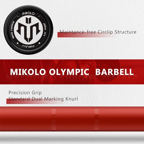 7ft Olympic Barbell for Weightlifting Powerlifting 45lb k7