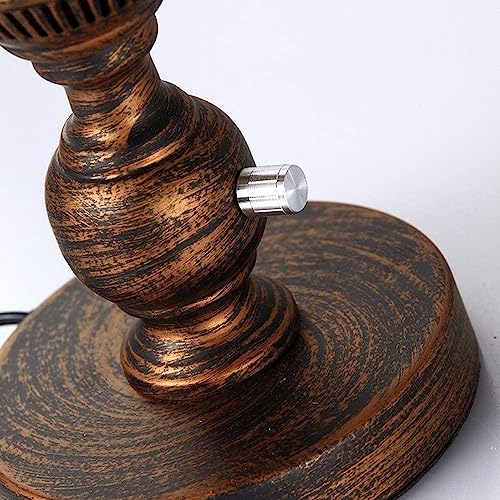 Nostalgic Kerosene Lamp Tabletop Dimmable Lighting E27 Metal Brown 9k
