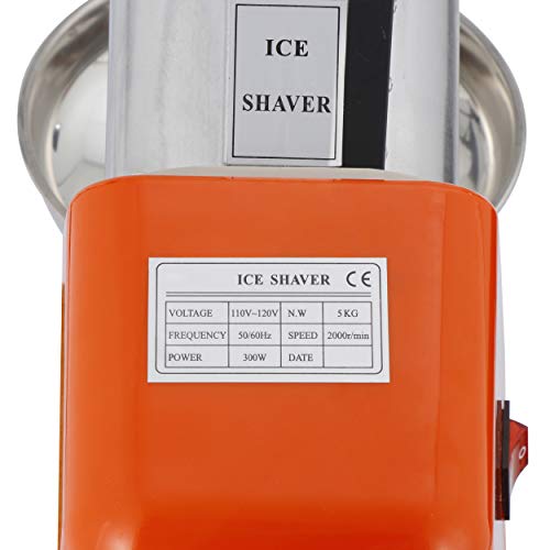 Ice Crusher Machine with Stainless Steel Blade, 300W for Home & Commercial Use 7k