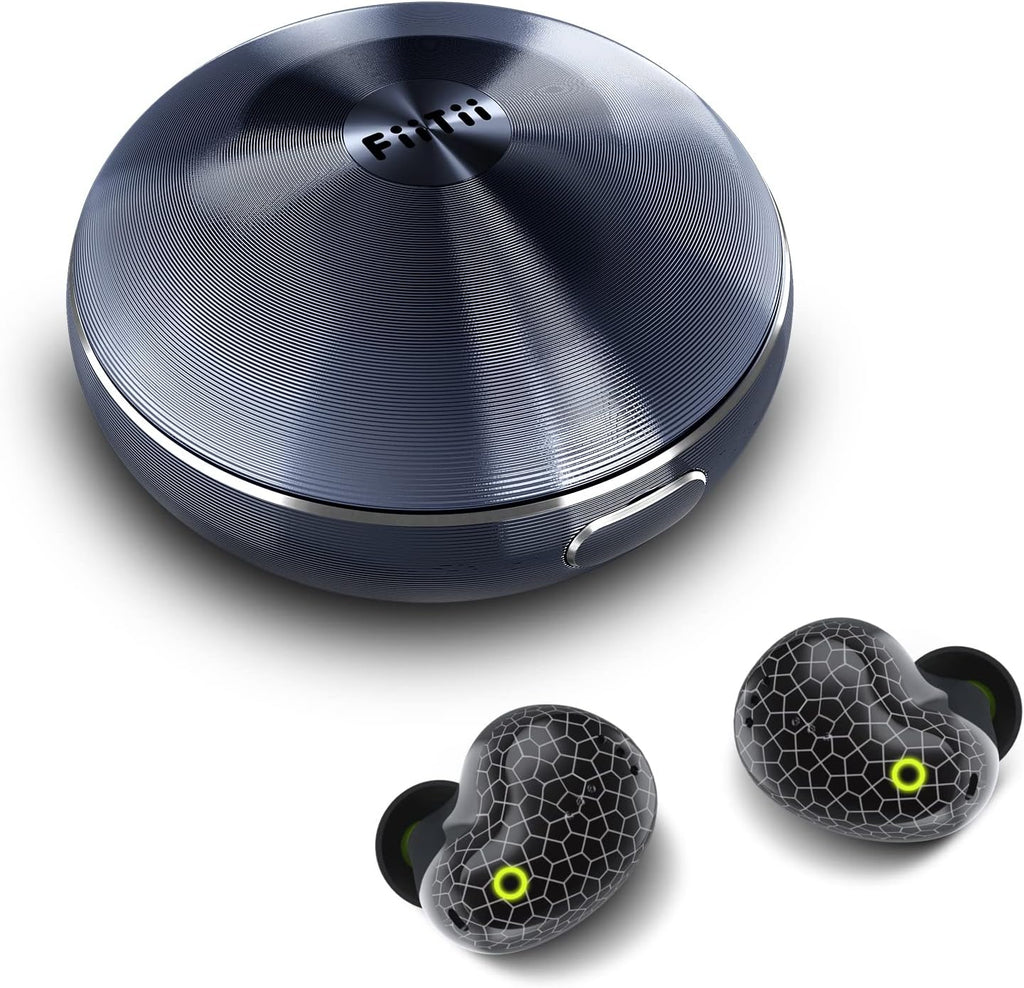 FiiTii by MIFO HiFiPods True Wireless Earbuds, Active Noise Cancelling Wireless Earbuds Bluetooth 5.2, APTX 6Mics ENC Noise Cancelling Headphones, IPX7 Water resistant in Ear Headphones, 70H Play Time
