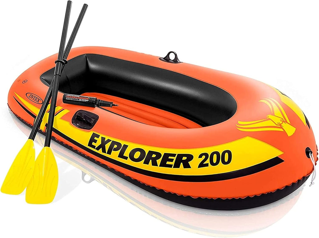 Inflatable Fishing Boat for Adults with Oars and Pump 7k
