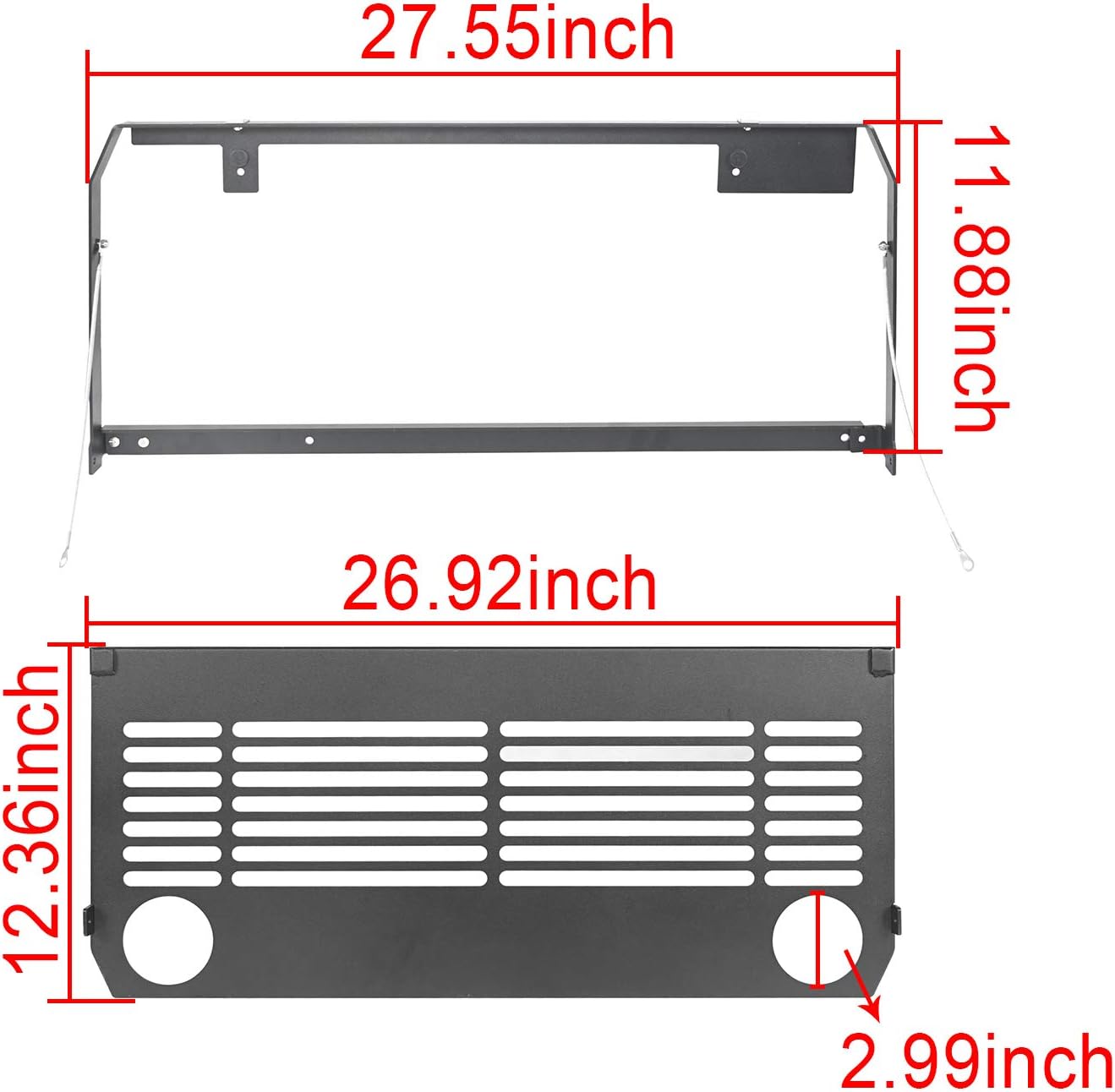 Tailgate Table Foldable Cargo Shelf for Jeep JL Wrangler 2018-2022 k7