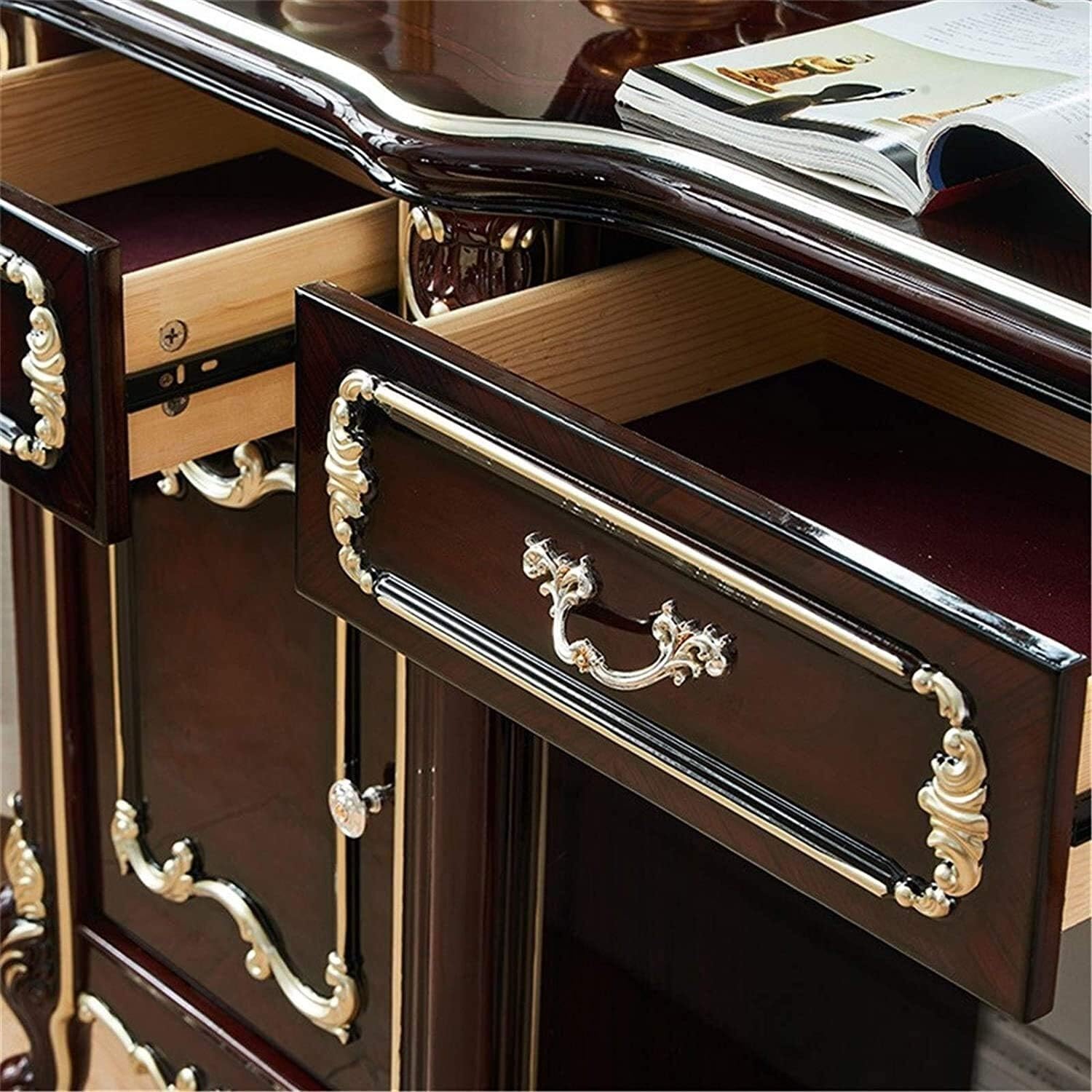 Dressing Vanity Table with Stool for Bedroom k7