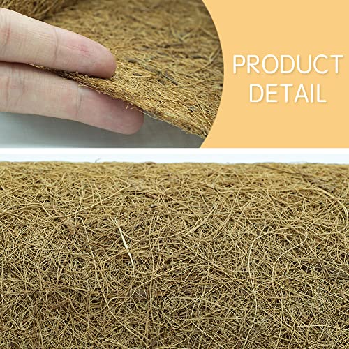 Coconut Liner Roll 12x80 inch Natural Fiber Planter Mat a7