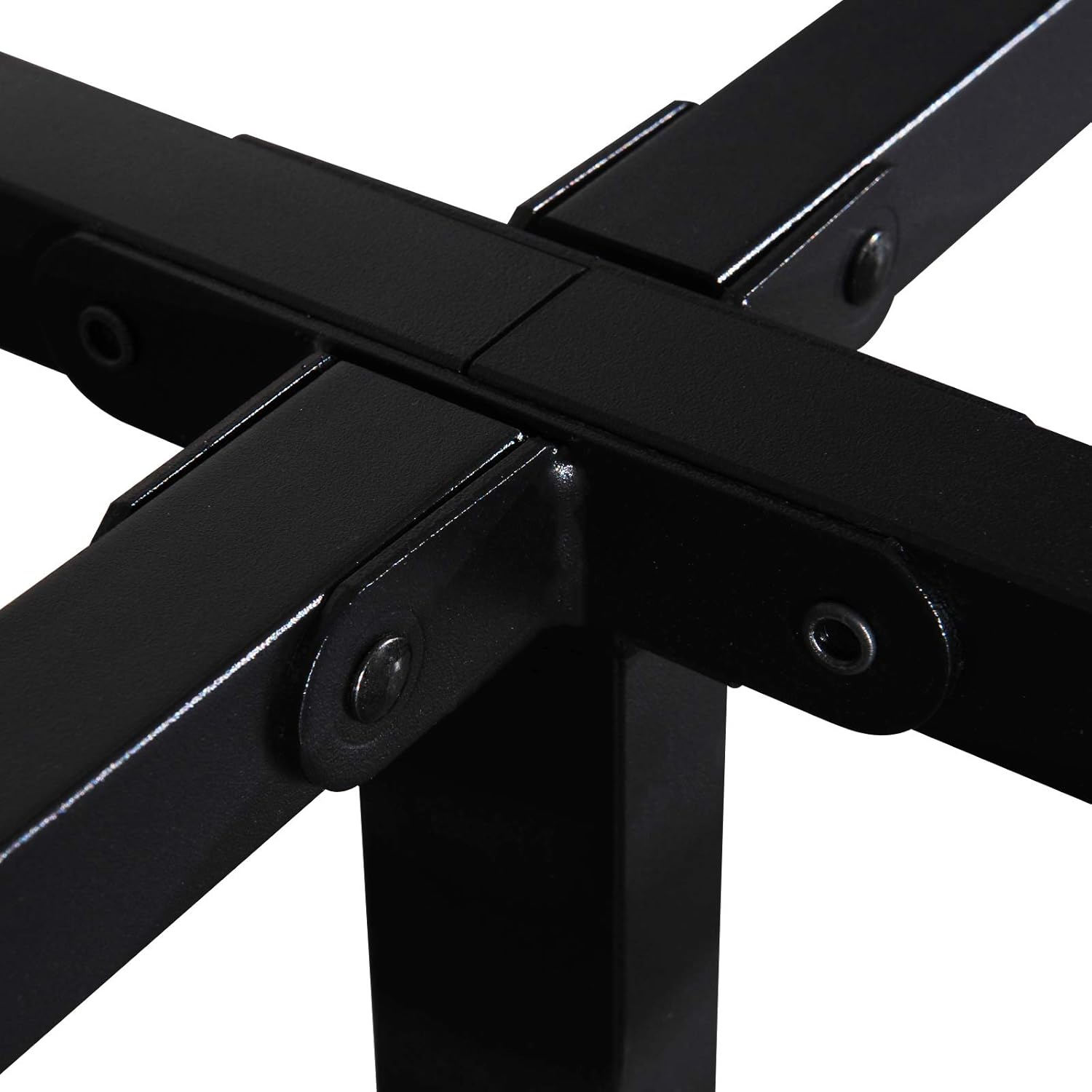 Metal Platform Bed Frame with Steel Slat Support k7m