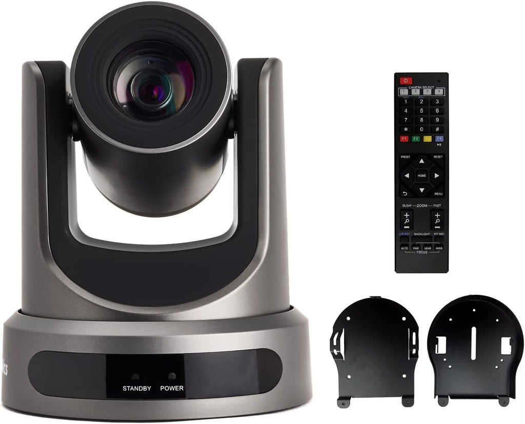PTZ Camera with Ceiling Mount, 12x Zoom, White a7