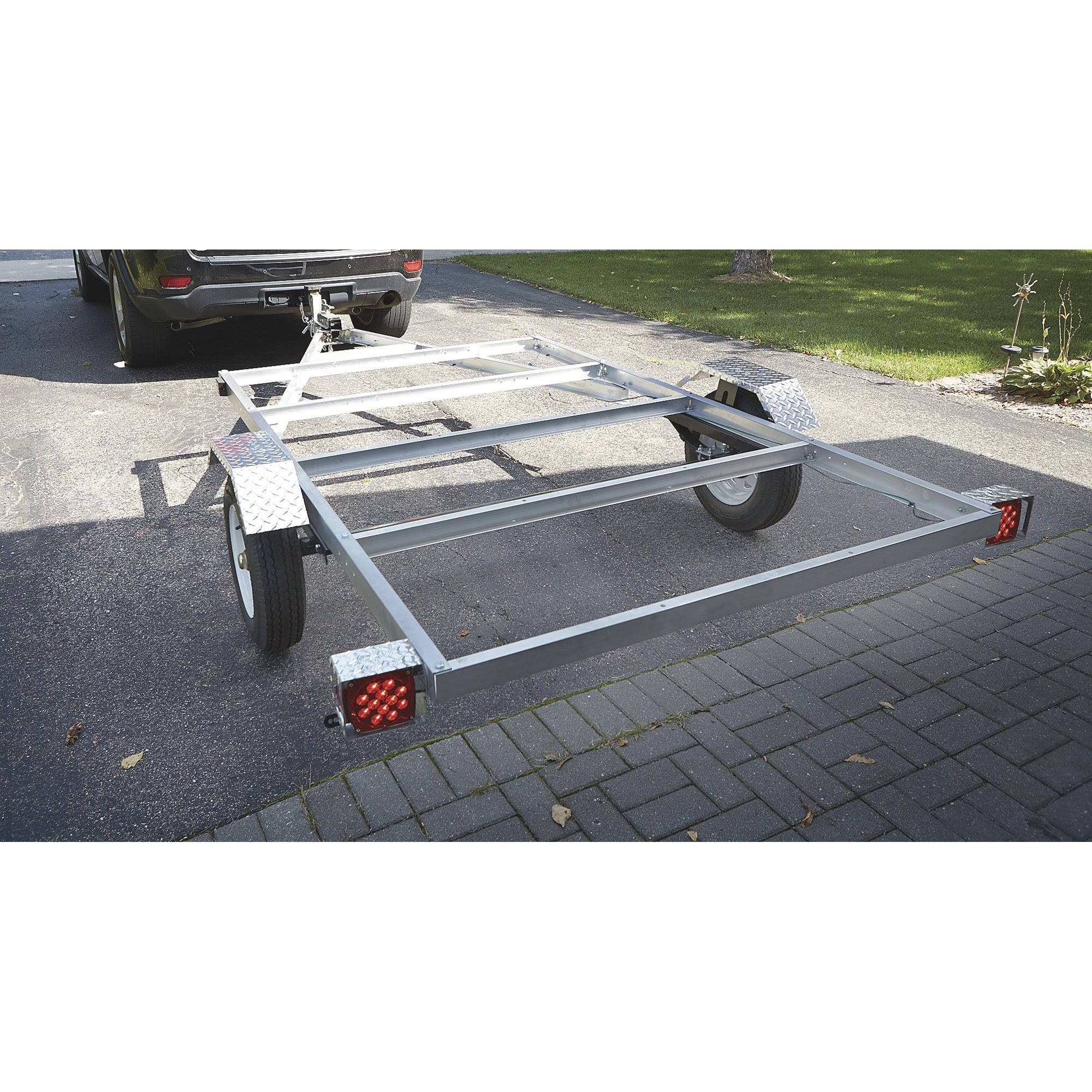Aluminum Utility Trailer Kit 5x8 ft 1715 lb A7