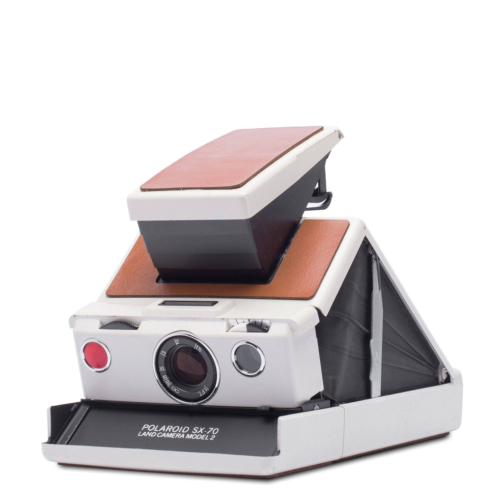SX-70 Instant Camera Silver Brown 7k