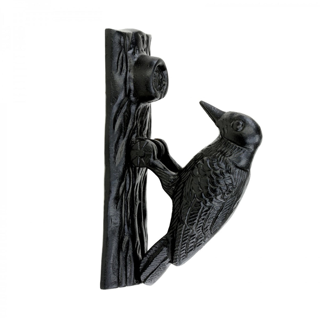 Cast Iron Door Knocker Woodpecker Design 6.5in H7k