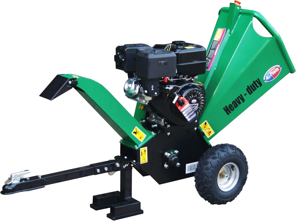 Wood Chipper Shredder Mulcher 6 Inch Gas Powered 15HP 420cc A7k