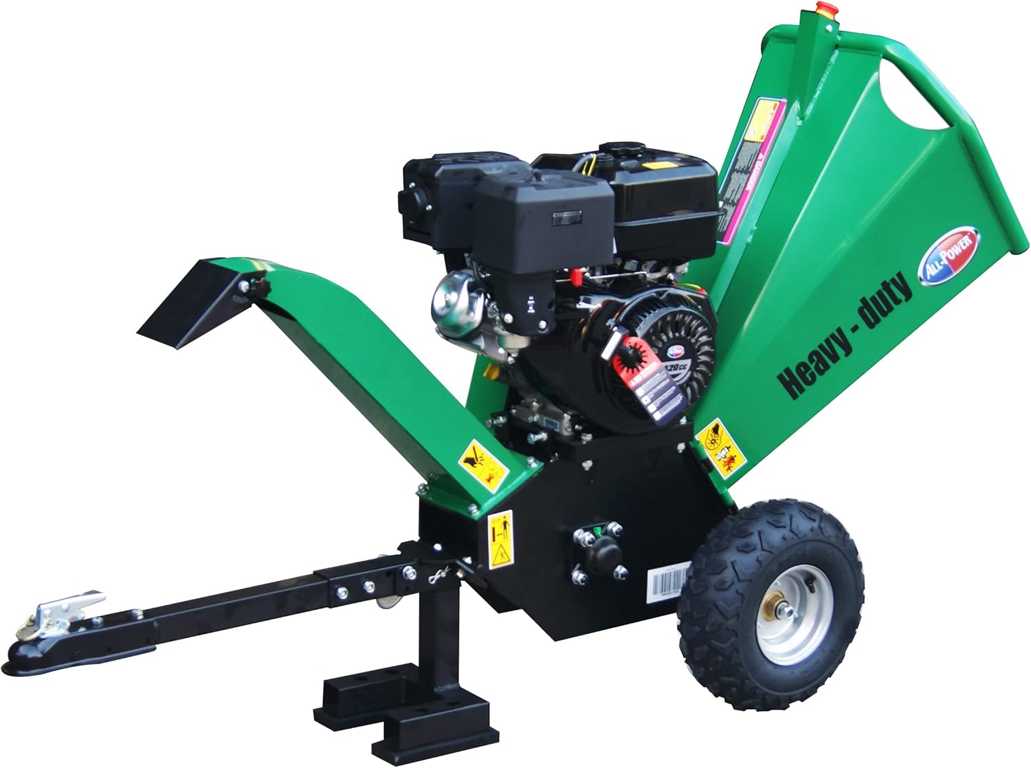 Wood Chipper Shredder Mulcher 6 Inch Gas Powered 15HP 420cc A7k