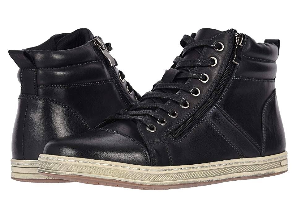 Men's Hi-Top Casual Shoes Black q7