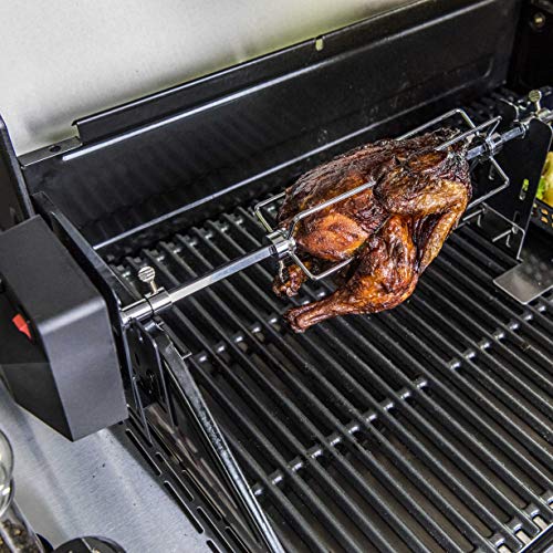 Char-Broil Universal Rotisserie, Black 7k