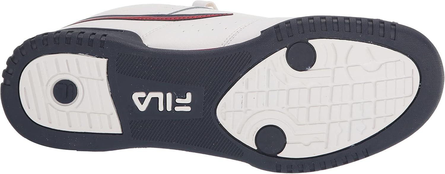 Men's Fashion Sneaker White Navy Red 10 M US k7