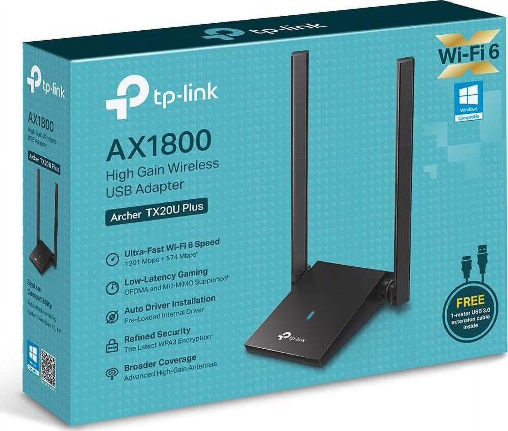 Wireless USB Adapter AX1800 Dual Antennas k7