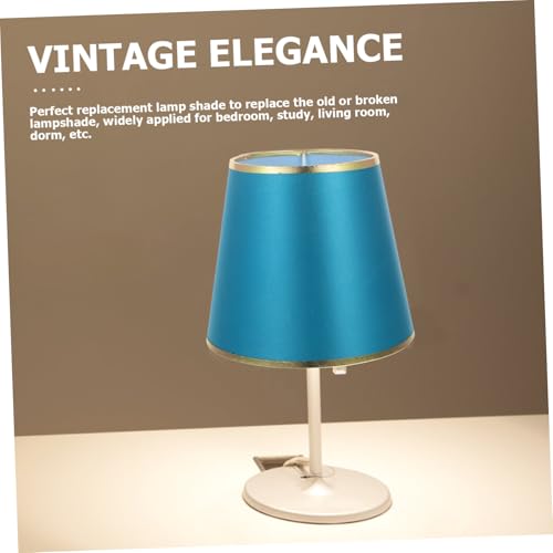Fabric Lampshade for Table Lamp Linen Black Pendant Light E27 a7