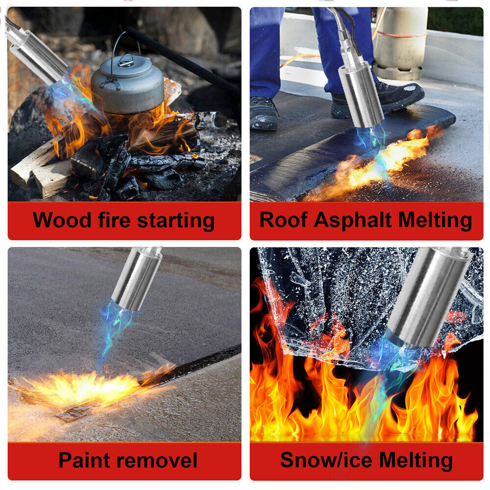 Portable Propane Torch Weed Burner Snow Melter A7