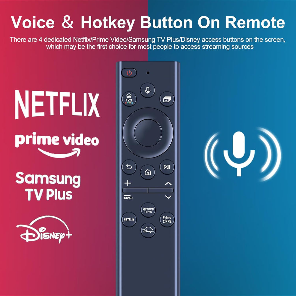 Replacement Voice Remote for Smart TV 4K 8K UHD HDR A7